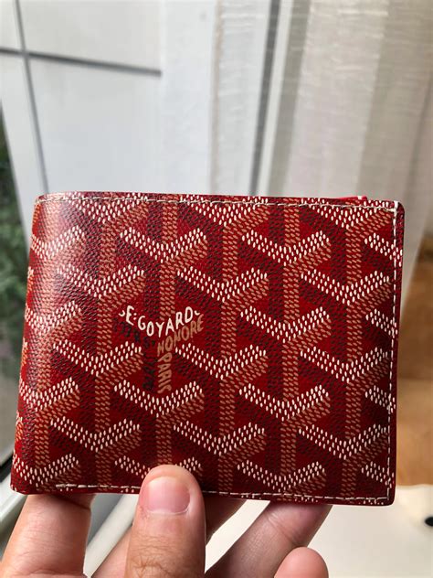 maison goyard wallet|goyard wallet price list.